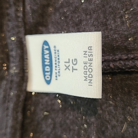 OLD NAVY Tank Top, Grey with Gold Fleck Detail, Size XL - Picture 6 of 9